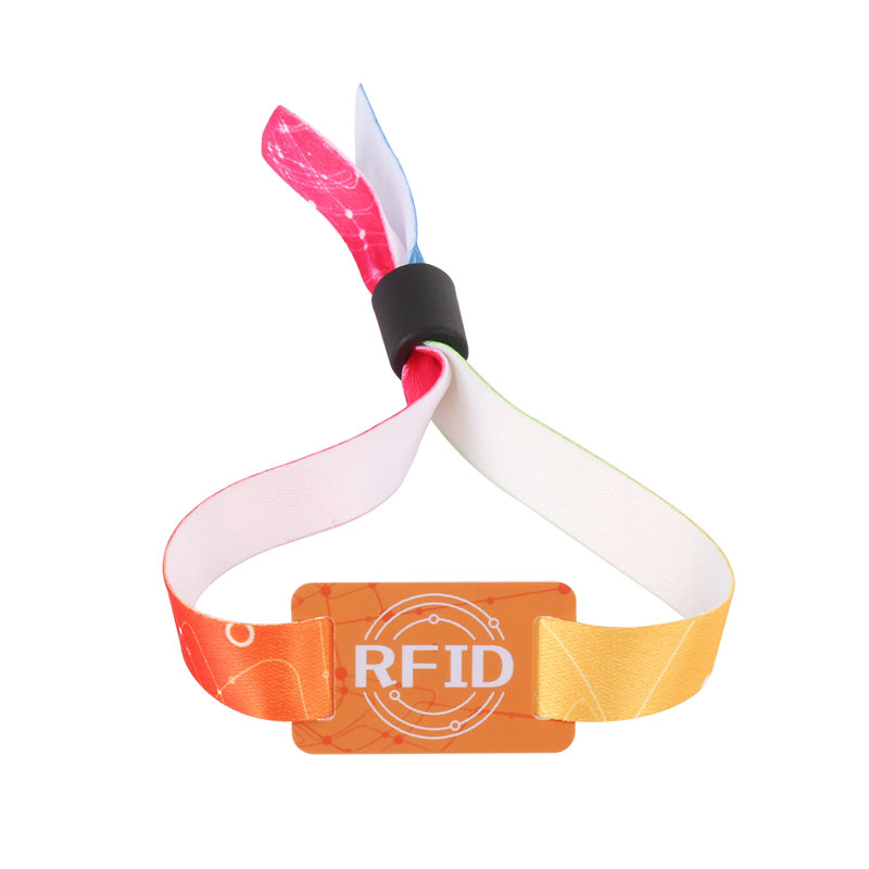 125 Khz ID Rfid nylon armbanden Proximity geweven polsbandjes