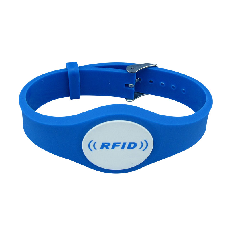 125KHZ ID Slap RFID Rubber Pvc-polsband