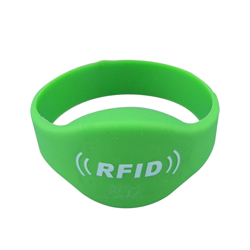 125KHZ TK4100 Draagbare waterdichte siliconen RFID-armbandarmband