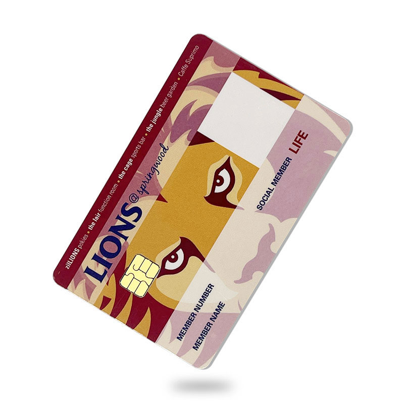 Contact opnemen met IC Smart Chip Card PVC-kaart