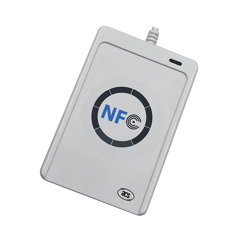 Draagbare ACR122U 13.56Mhz ISO14443 USB-poort NFC Chiplezer Schrijver Smart Card Reader